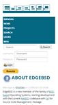 Mobile Screenshot of edgebsd.org